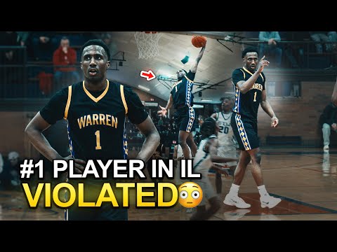 4 STAR Jaxson Davis TOOK SH** OVER & Hit 2K Career Points in Chicago💰 #6 Warren Vs Evanston