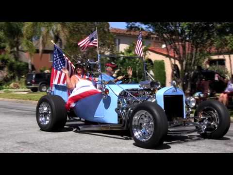 Rose, White & Blue Parade