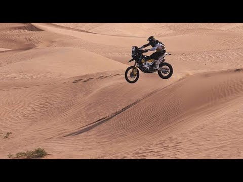 Drivers and riders do battle on penultimate stage of Silk Way Rally