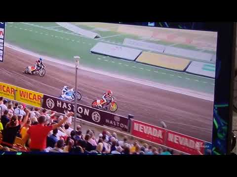 Sparta Wrocław - GKM Grudziądz wypadek Fricke, Buczkowski