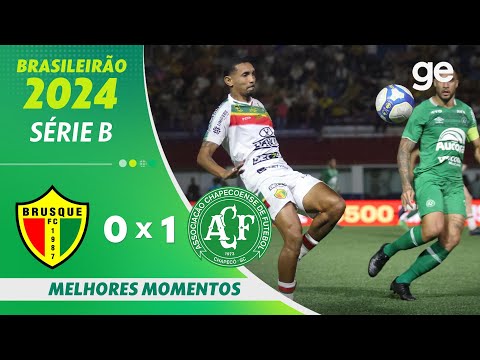 Gols e lances de Brusque x Chapecoense