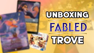 Unboxing Fabled Trove in Disneyland