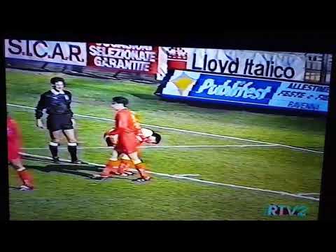 Serie C1 girone A 1995/96 29 Ravenna - Montevarchi 3-1