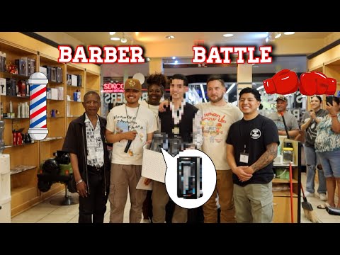 HOSTED A BARBER BATTLE AT MY OLD BARBER SCHOOL