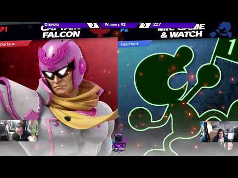 South Florida Arcadian Winners Round 2 - Diavolo (Captain Falcon) Vs. IZZY (Game & Watch) SSBU ULT