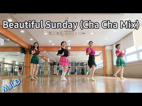 Beautiful Sunday (Cha Cha Mix) Line Dance/Katarina Sherrina (INA) & Helma Nur (INA) - July 2025