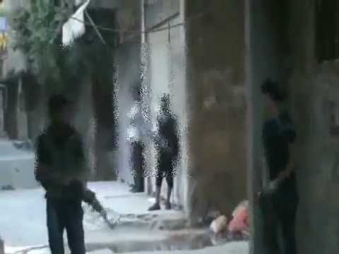 اشتباكات بين كتيبة شهداء الرحمن التابعة للواء أبابيل حوران وقوات النظام في حي التضامن في مدينة دمشق