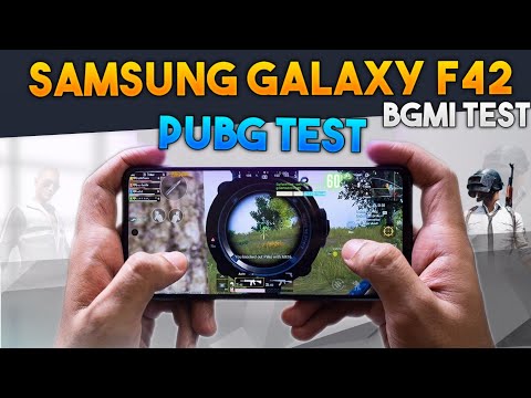 Samsung Galaxy F42 PUBG BGMI Gaming Review & Graphics + Fps Test 🔥