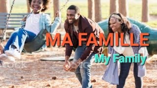 😁😁 How to write about your family in french🇫🇷🤗