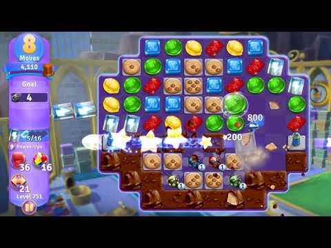 Wonka's World of Candy Level 751 NO BOOSTERS - A S GAMING ✔
