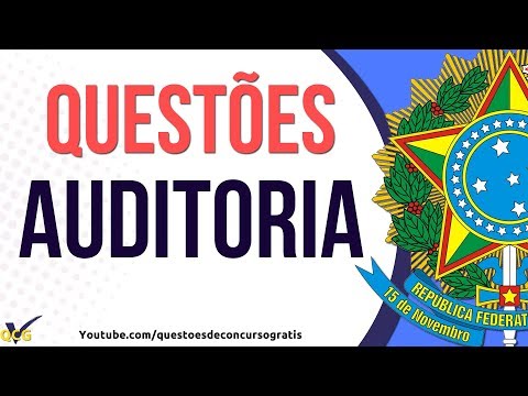 20 Questões de Auditoria para concursos