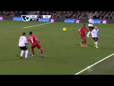Suarez Skill vs Fulham 2014.02.12