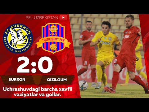 SURXON 2:0 QIZILQUM  Coca-Cola Superliga. 23-tur