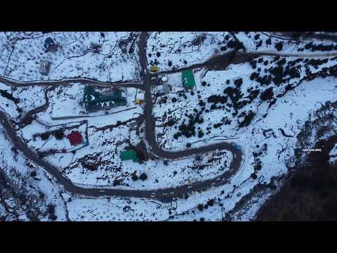 Solang Village | Manali | Himachal Pradesh | Snow | Drone Video | 4K
