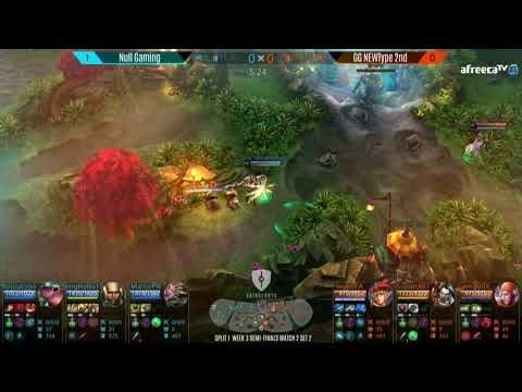 NULL GAMING vs GG NEWTYPE 2nd GAME 2 - SEMIFINALS - Vainglory 8 EA | Split 1 - Week 3
