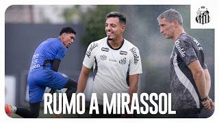 ÚLTIMO TREINO DO SANTOS FC ANTES DO CONFRONTO CONTRA O MIRASSOL