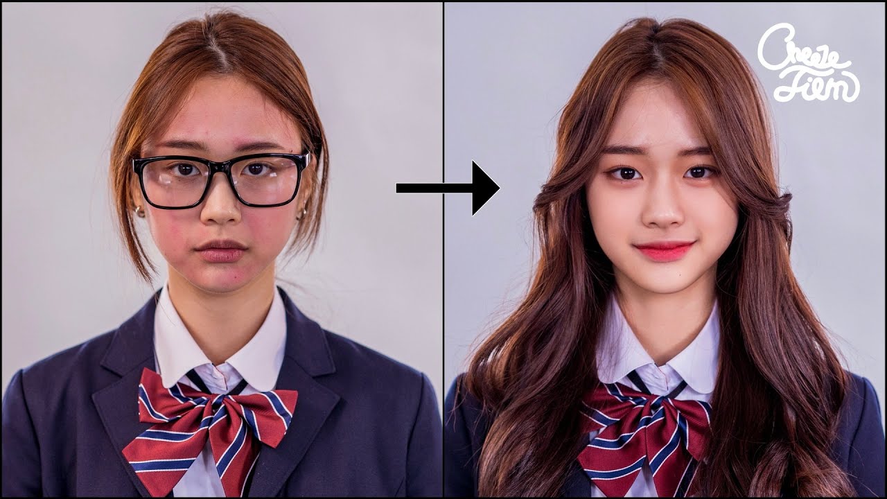 모범생에서 인기녀로 변한 이유 (SUB)