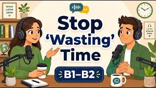 Stop Wasting Time & Take Control ｜ English Listening Practice B1–B2