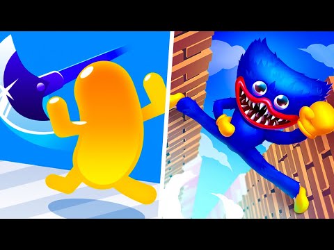 ⭐ Join Blob Clash, Stretch Legs Jump King - Satisfying Mobile Walkthrough Game Android (Part 1)