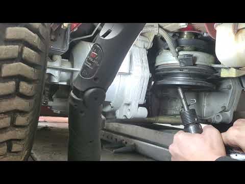 How To Remove Electric PTO Clutch Without A Puller On Zero Turn Riding Mower