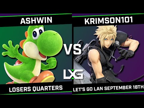 Ashwin (Yoshi) vs Krimson101 (Cloud) - LXG Let's Go LAN September 18th