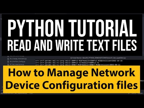 Python Basic Text File Operations Tutorial For Configuration File Management Read Write Append Data