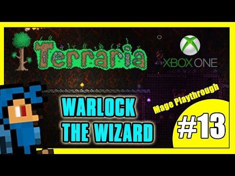 Terraria Mage Let's Play Part 13 - THE PATH - Warlock The Wizard's Adventure (Xbox One)