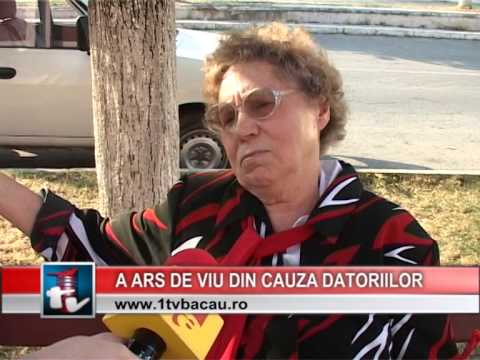 A ars de viu din cauza datoriilor - www.1tvbacau.ro