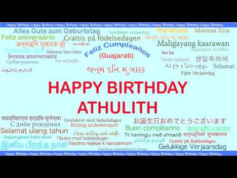 Athulith   Languages Idiomas - Happy Birthday