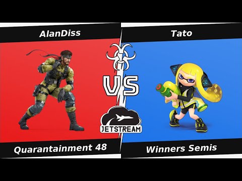 Quarantainment 48 Winners Semis - AlanDiss (Snake) Vs. Tato (Inkling) Smash Ultimate - SSBU