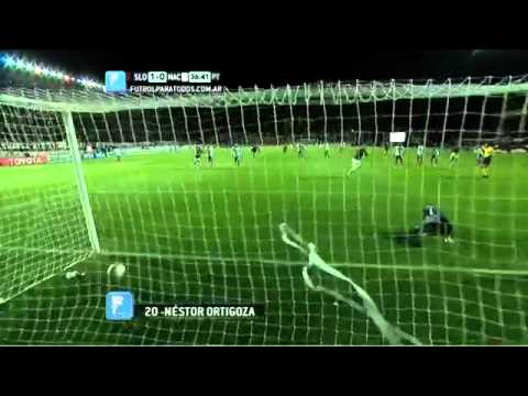 Gol de Ortigoza a Nacional - Final Copa Libertadores 2014 (De Paoli)
