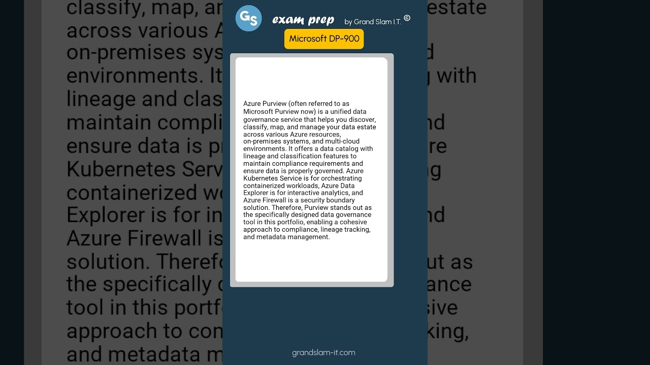 Microsoft DP-900 - Question 1233