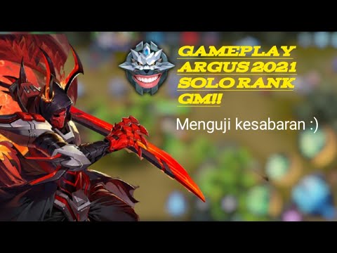 GAMEPLAY ARGUS SOLO RANK LOW TIER 2021!!