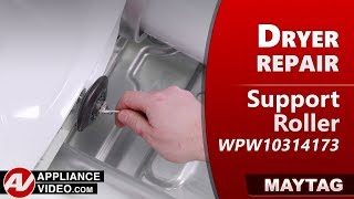 Maytag Dryer: Loud Thumping Noise — Drum Support Roller Repair