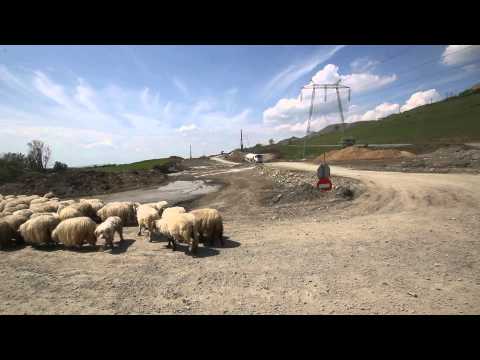 Lucrări la Autostrada Lugoj Deva, Bretea Mureșană