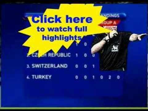 Football EURO 2008 Switzerland - Czech, Portugal - Turkey