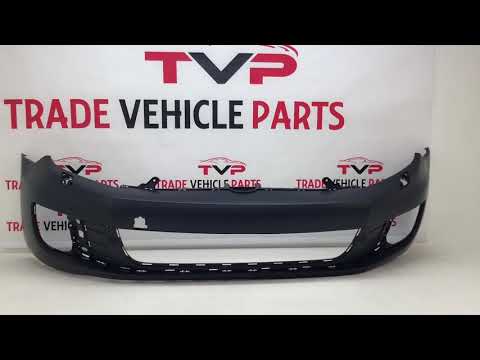 Fits VW Golf Mk6 Gti/Gtd 2009-2013 Front Bumper Primed With Washer Holes No Pdc Holes video