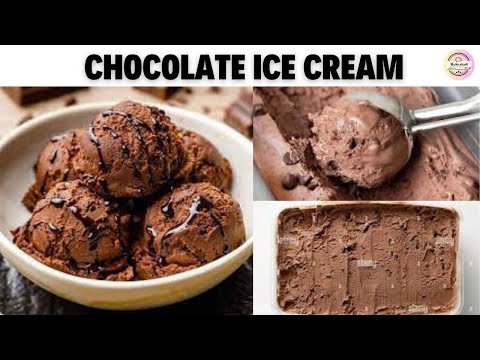 Easy Homemade Chocolate Ice Cream Recipe by Hyderabadi foods with Najma