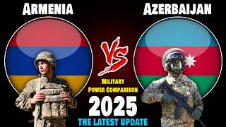 Armenia vs Azerbaijan Military Power Comparison 2025 | Azerbaijan vs Armenia Military Power 2025