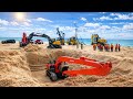 Strong Scale 1 16 RC Excavator Volvo Hitachi Long Arm With Servo Liner Electric Profesional