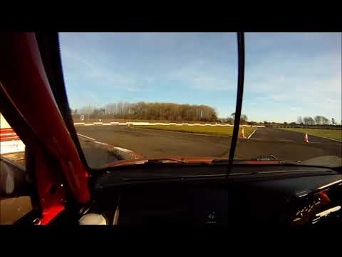 Llandow testing 306 rally car