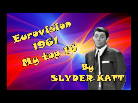 EUROVISION 1961 - [MY TOP 16]