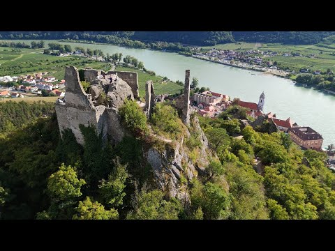 DÜRNSTEIN on the Danube, Wachau, LOWER AUSTRIA (4K)