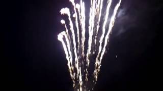 preview picture of video 'Mühlenfest Gnoien 2014 - Das Feuerwerk'