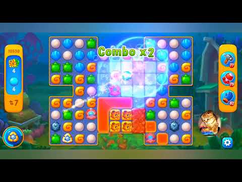 фишдом 2022 # 10530 уровень - прохождение без бустеров # Fishdom,  10530  level - no Boosters.