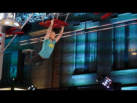 Hunter Guerard at the American Ninja Warrior 13 Semi-finals