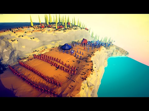 80x SPARTA SOLDIER vs ALL FACTION - Totally Accurate Battle Simulator TABS