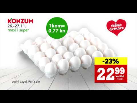 Konzum Vikend akcija 26. i 27.11.