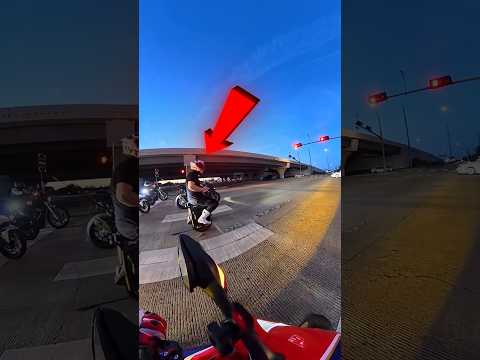 O Monociclo Que HUMILHOU Uma Gangue De Motociclistas 😱 #shorts