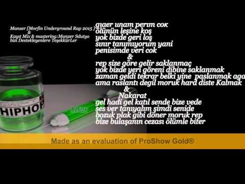 MANZER - MORFİN UNDERGROUND 2015 Lyric Destek!!